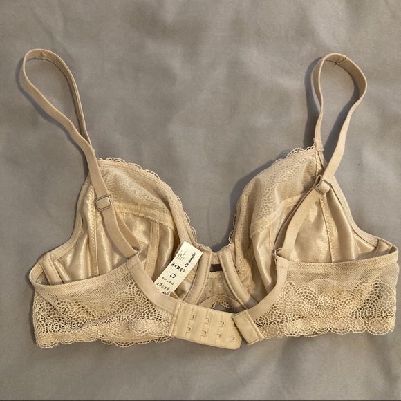 Chantelle Le Marais Lace Unlined Underwire Nude - Picture 4 of 5